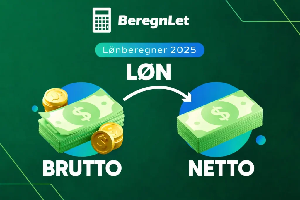 Historisk lønberegner for året 2025 fra BeregnLet.dk.